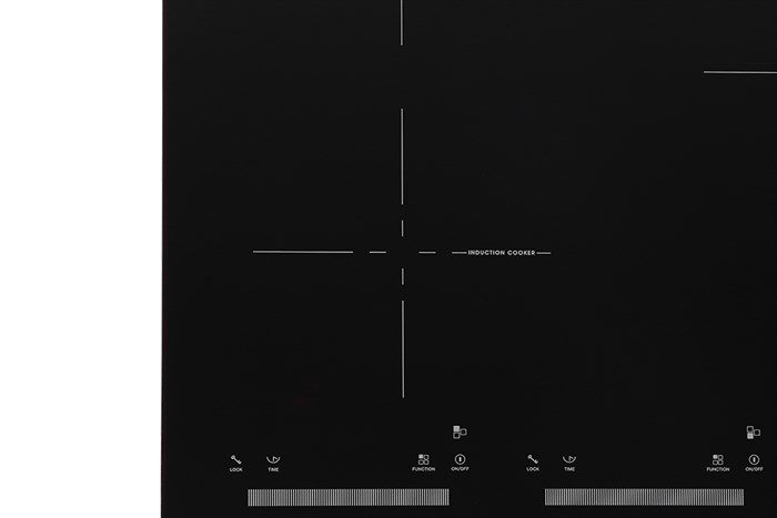 Bếp từ hồng ngoại 3 vùng nấu âm Junger CEJ-300-IIF 5400W Màu Đen