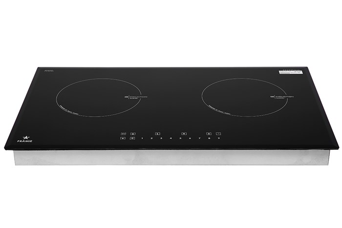 Bếp từ đôi lắp âm Pramie 2201 Màu Đen