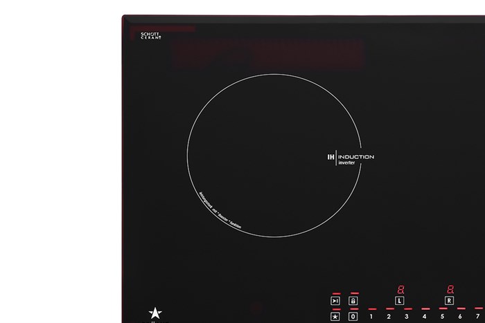 Bếp từ đôi lắp âm Pramie 2201 Màu Đen