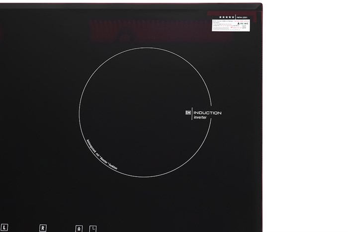 Bếp từ đôi lắp âm Pramie 2201 Màu Đen