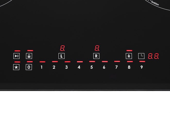 Bếp từ đôi lắp âm Pramie 2201 Màu Đen