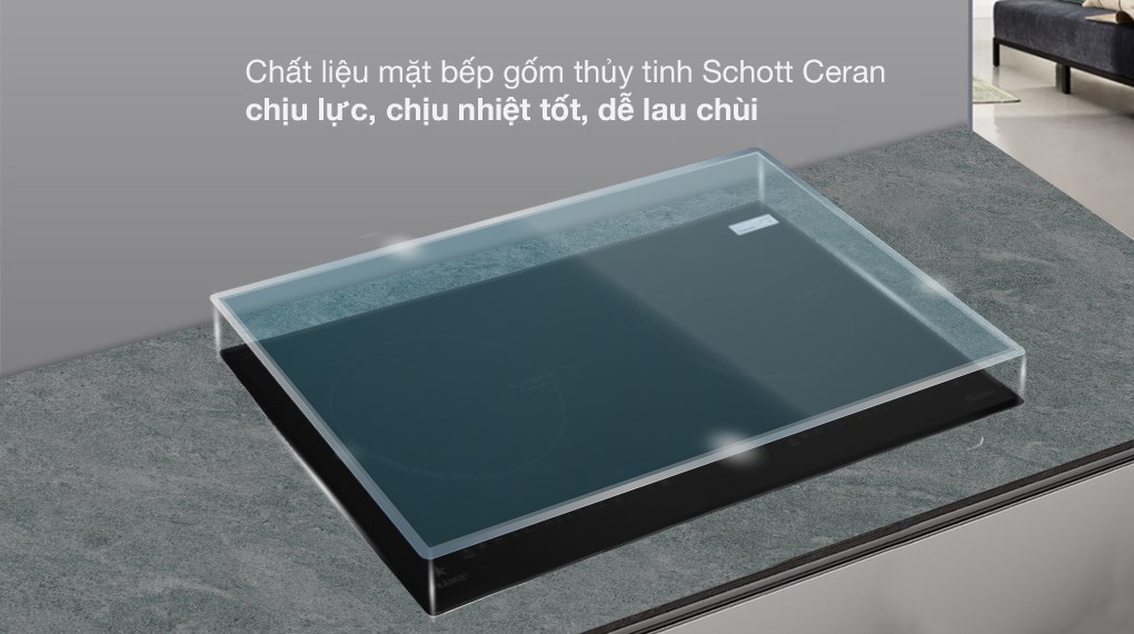 Bếp từ đôi âm Pramie 2205 5200W