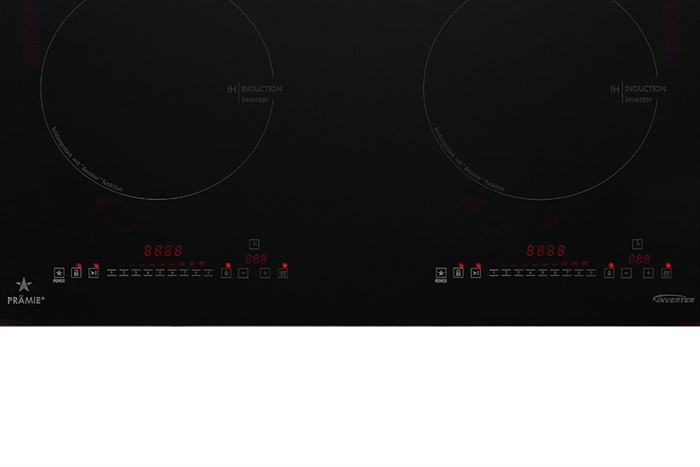 Bếp từ đôi âm Pramie 2205 5200W Màu Đen