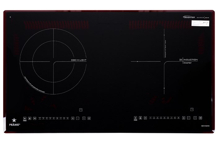 Bếp từ hồng ngoại lắp âm Pramie 2108 Màu Đen