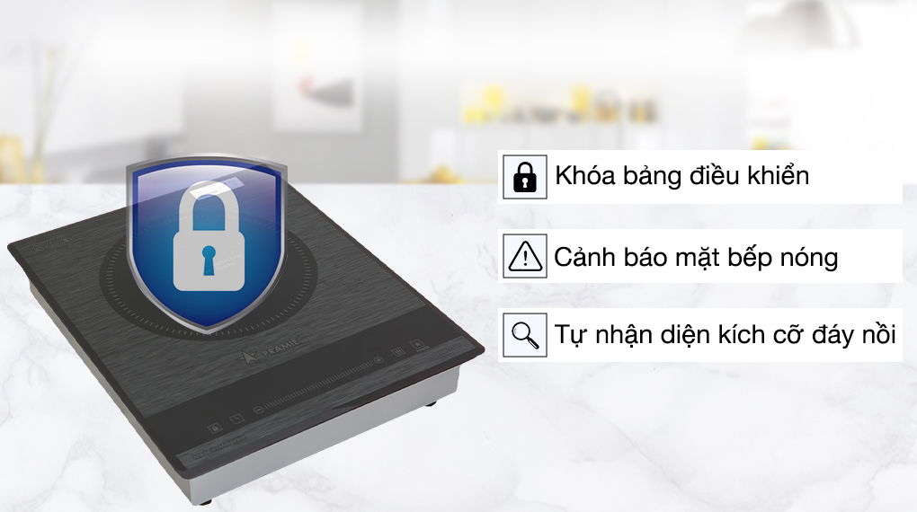 Bếp từ đơn lắp âm Pramie 1105