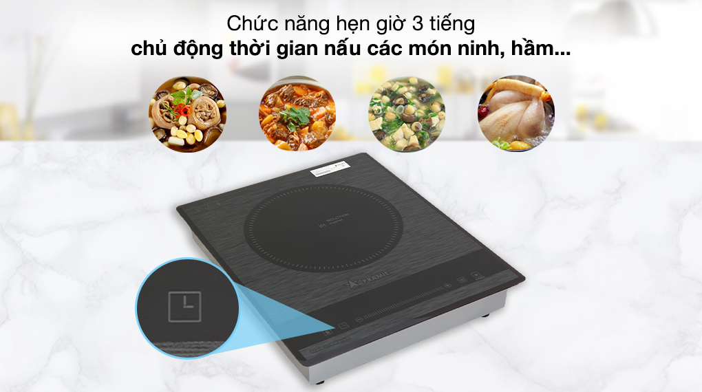Bếp từ đơn lắp âm Pramie 1105