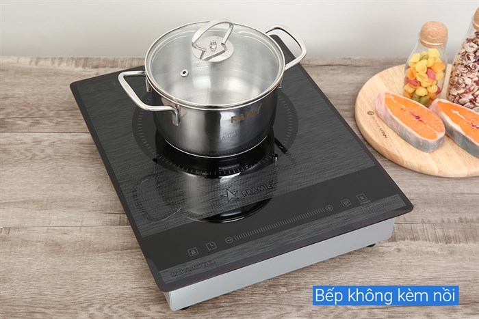 Bếp từ đơn lắp âm Pramie 1105 Màu Bạc