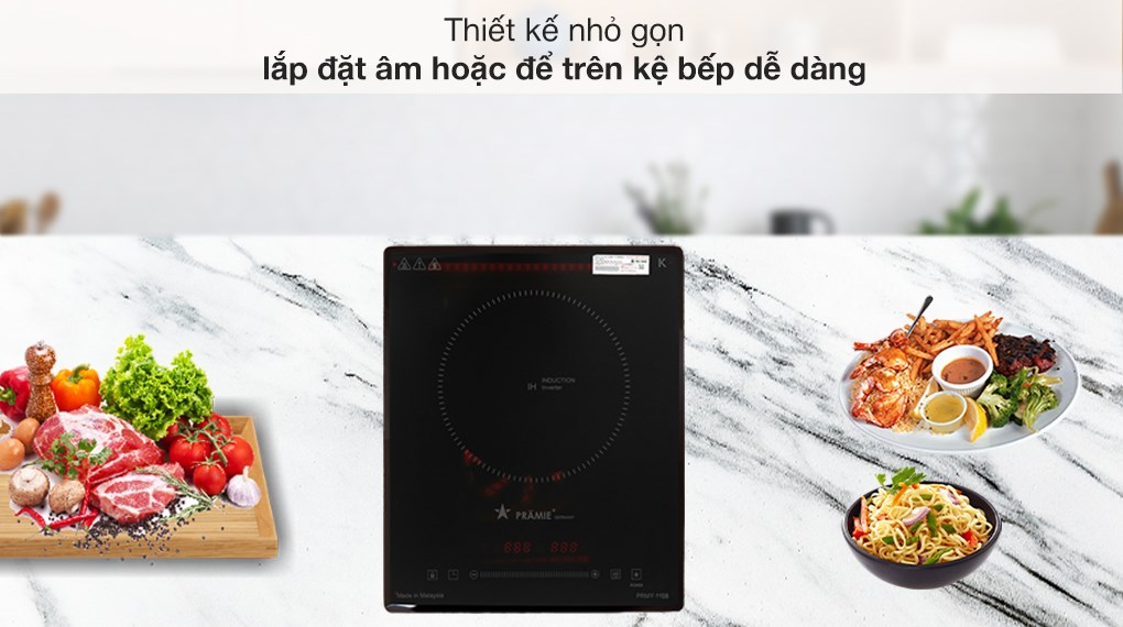 Bếp từ đơn lắp âm Pramie 1108