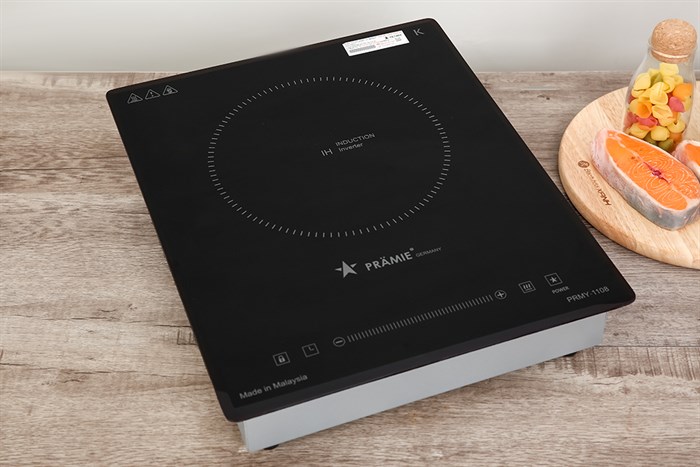 Bếp từ đơn lắp âm Pramie 1108 Màu Đen