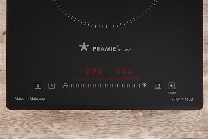 Bếp từ đơn lắp âm Pramie 1108 Màu Đen