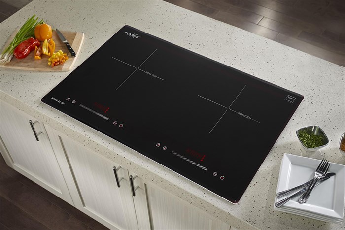 Bếp từ đôi lắp âm Magic Eco AC-210 Màu Đen