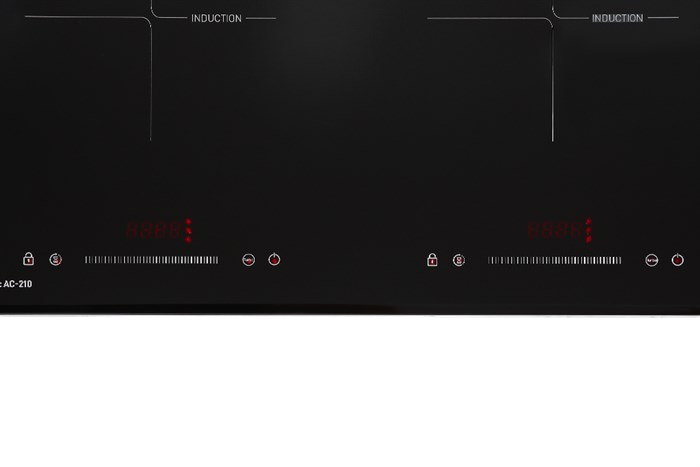 Bếp từ đôi lắp âm Magic Eco AC-210 Màu Đen