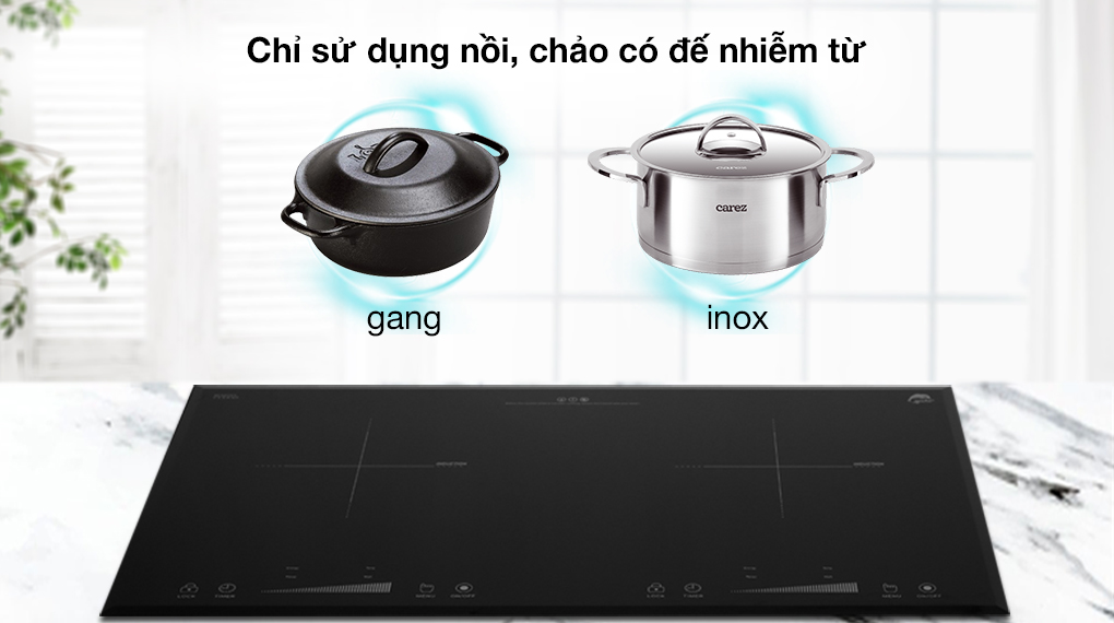 Bếp từ đôi Iruka I-22