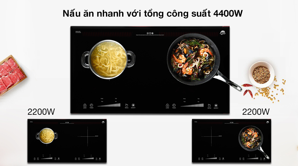 Bếp từ đôi Iruka I-22