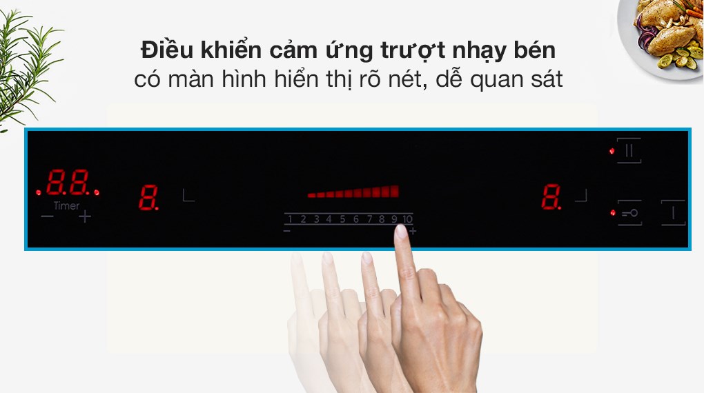 Bếp từ đôi lắp âm Sunhouse MMB9988