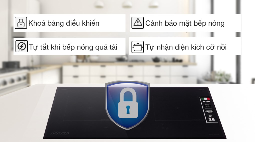 Bếp từ đôi lắp âm Sunhouse MMB9988