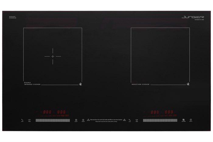 Bếp từ hồng ngoại lắp âm Junger MTD-18 Màu Đen