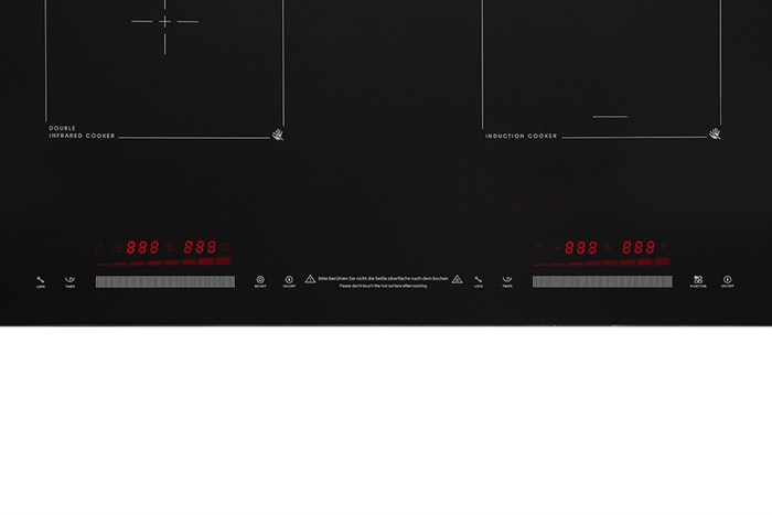 Bếp từ hồng ngoại lắp âm Junger MTD-18 Màu Đen