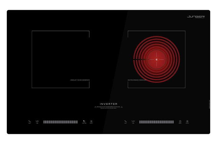 Bếp từ hồng ngoại âm Junger SIS-66 4200W Màu Đen