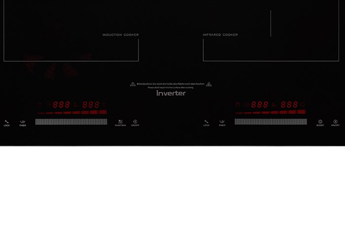 Bếp từ hồng ngoại âm Junger SIS-66 4200W Màu Đen