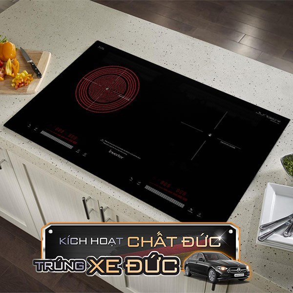 Bếp từ hồng ngoại âm Junger SIS-68 4800W