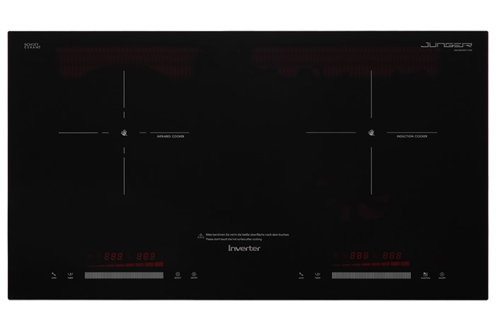 Bếp từ hồng ngoại âm Junger SIS-68 4800W Màu Đen