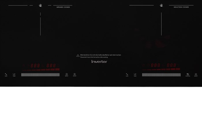 Bếp từ hồng ngoại âm Junger SIS-68 4800W Màu Đen