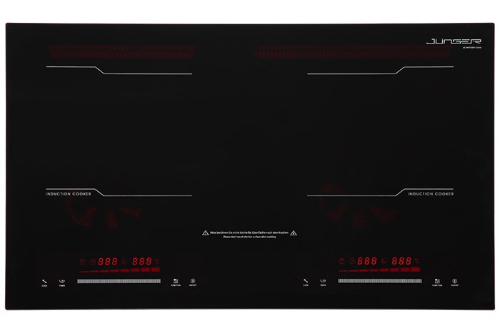 Bếp từ đôi âm Junger MK-22 4000W Màu Đen