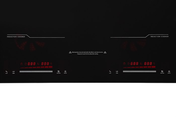 Bếp từ đôi âm Junger MK-22 4000W Màu Đen