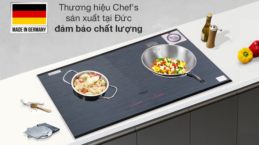 Bếp từ đôi lắp âm Chef's EH - DIH888E