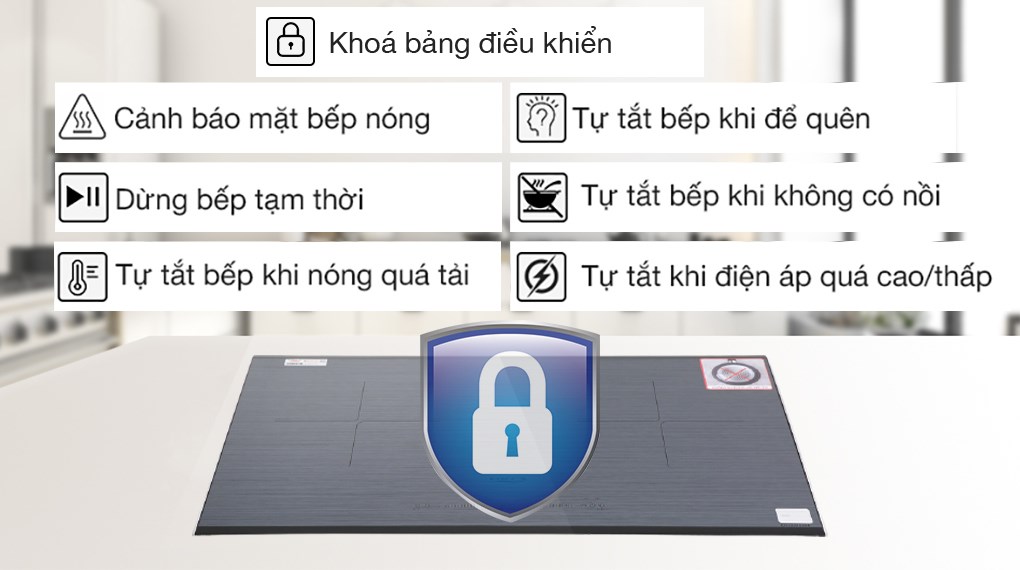 Bếp từ đôi lắp âm Chef's EH - DIH888E