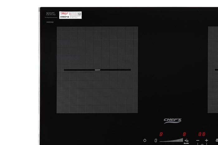 Bếp từ đôi lắp âm Chef's EH - DIH328 Màu Đen