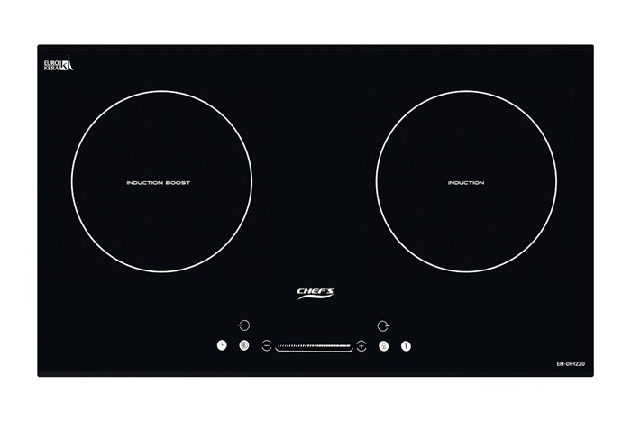 Bếp từ đôi lắp âm Chef's EH - DIH220 Màu Đen
