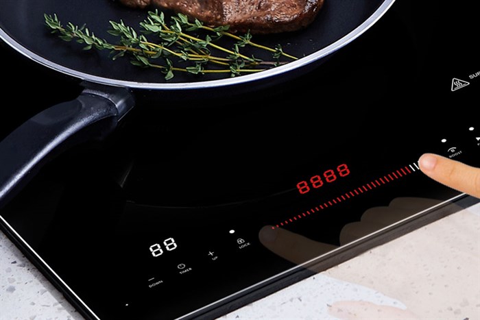 Bếp từ đôi lắp âm Kalite KL-3800 Màu Đen