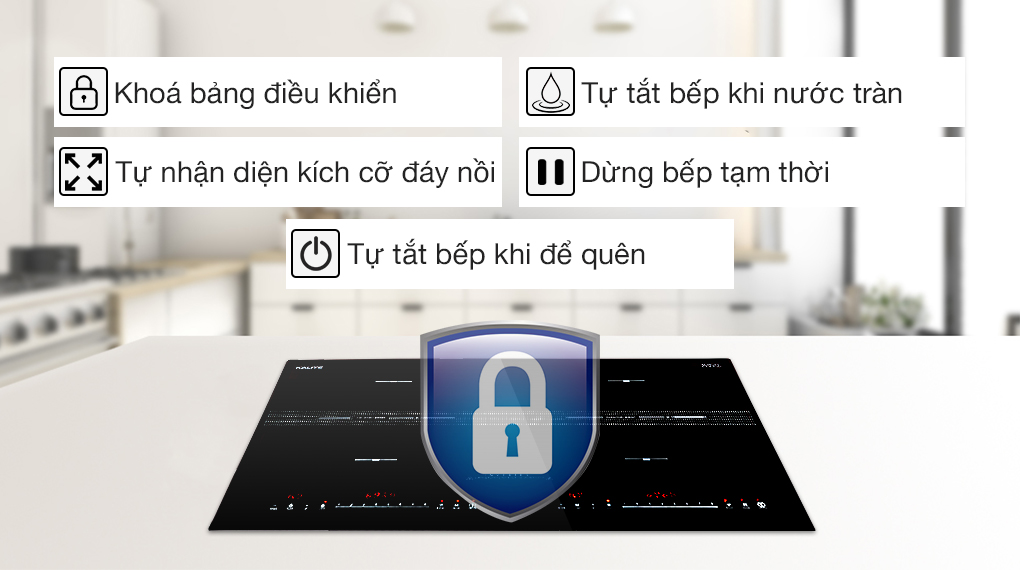 Bếp từ đôi lắp âm Kalite KL-3900