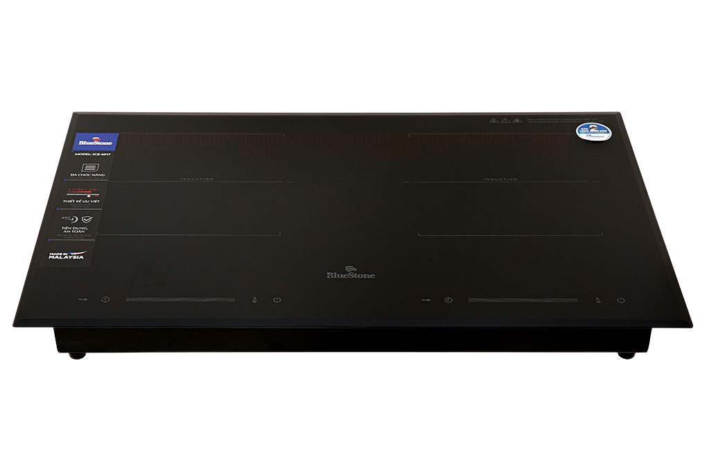 Bếp từ đôi âm BlueStone ICB-6917 3400W Màu Đen