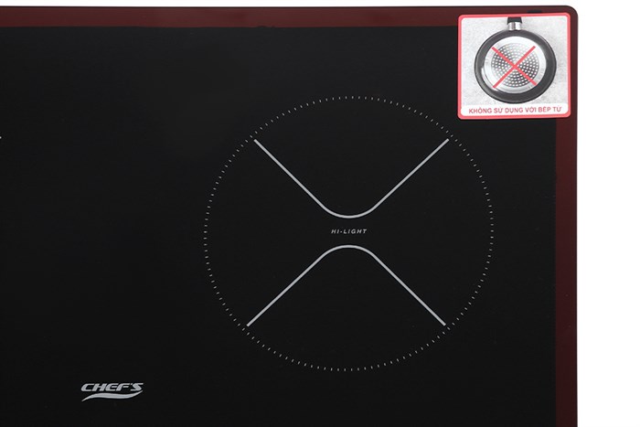 Bếp từ hồng ngoại Chef's EH-MIX366 Màu Đen