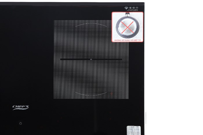 Bếp từ đôi lắp âm Chef's EH-DIH666 Màu Đen