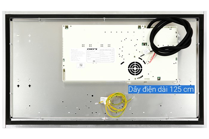 Bếp từ đôi lắp âm Chef's EH-DIH326 Màu Đen