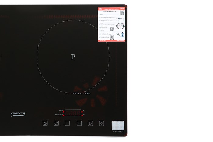 Bếp từ đôi lắp âm Chef's EH-DIH321 Màu Đen