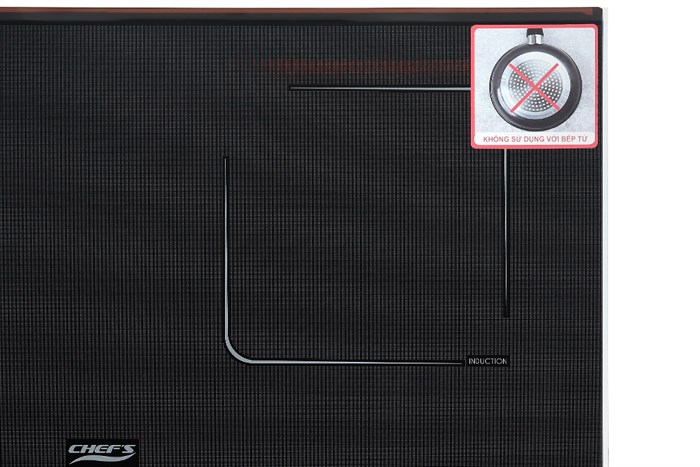 Bếp từ đôi lắp âm Chef's EH-DIH320 Màu Đen