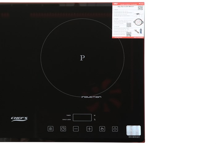 Bếp từ hồng ngoại lắp âm Chef's EH-MIX321 Màu Đen