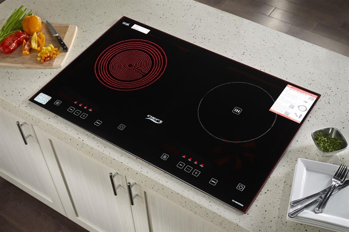 Bếp từ hồng ngoại lắp âm Chef's EH-MIX2000A Màu Đen