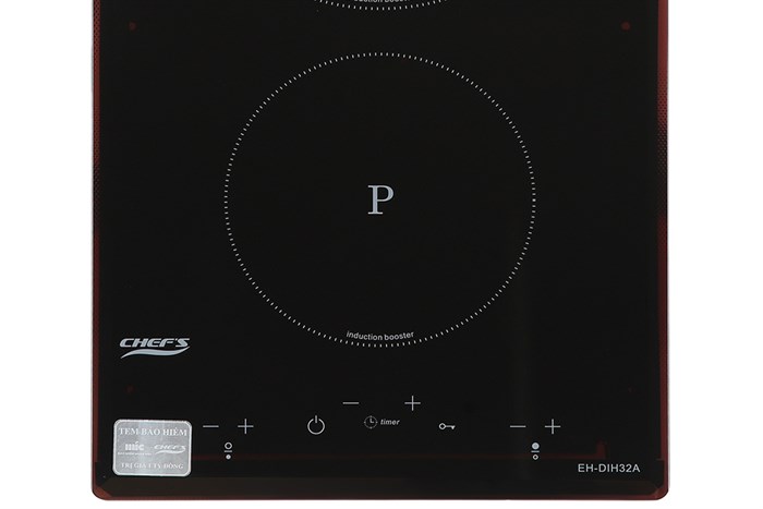Bếp từ đôi lắp âm Domino Chef's EH - DIH32A Màu Đen