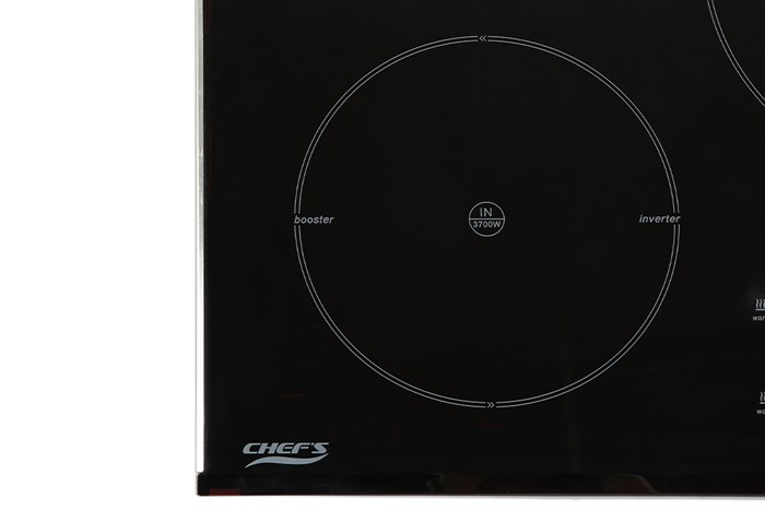 Bếp từ 3 vùng nấu lắp âm Chef's EH-IH555 Màu Đen