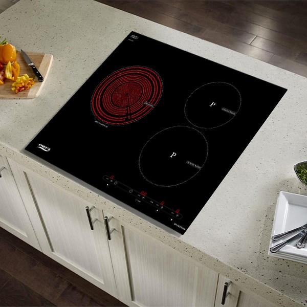 Bếp từ hồng ngoại 3 vùng nấu Chef's EH-MIX545N