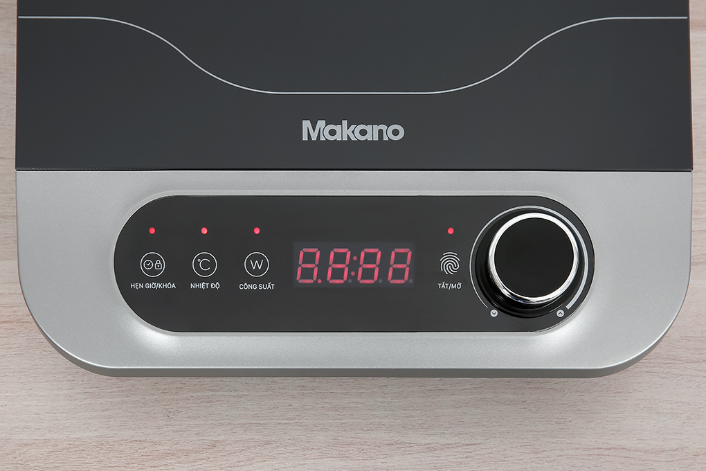 Bếp từ Makano MKT-100004 bảng điều khiển đơn giản, dễ sử dụng