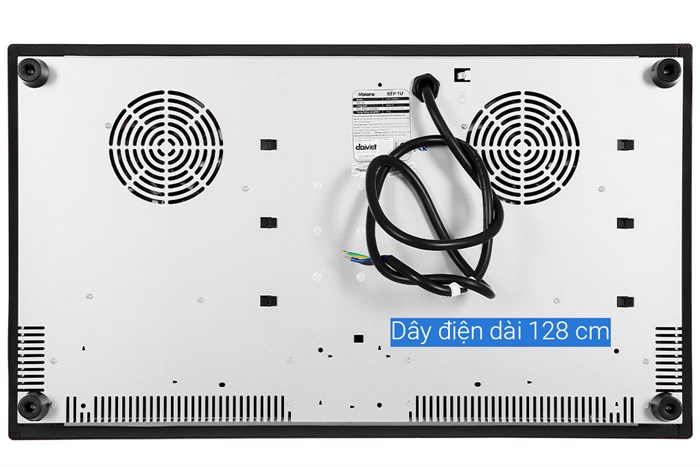 Bếp từ đôi Makano MKT-200007 Màu Đen