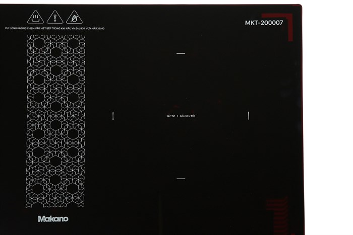 Bếp từ đôi Makano MKT-200007 Màu Đen