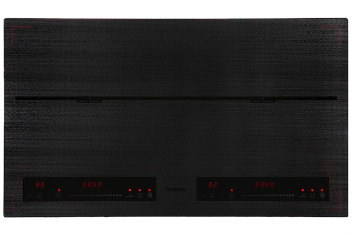 Bếp từ đôi lắp âm Makano MKT-200006 Màu Đen - Xám